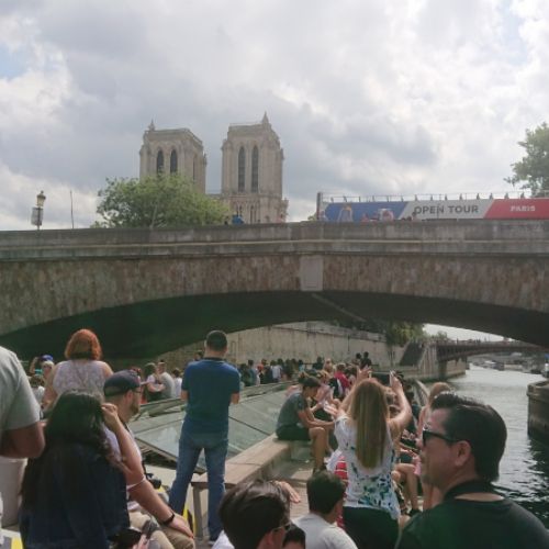 Notre Dame from the Seine